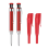 2 Stück 2,8 mm Metall Solid Carpenter Druckbleistift mit Halter Deep Hole Marker Stand Pocket Clip Tool 1