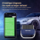 DA200 Auto OBD II Kartenlesetool BLE Bluetooth 4.0/5.4 OBD2 Autodiagnosescanner 25K80 Chip-Fehlercoder Kostenlose APP 7