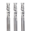 2 Flutes Compression End Mill Solid Carbide Cutter for Melamine Double Veneer Board & Hard Wood 2