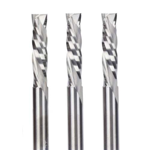 2 Flutes Compression End Mill Solid Carbide Cutter for Melamine Double Veneer Board & Hard Wood 1