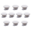 10 Pcs Plastic Closet Rod End Caps - Adjustable Bendable, Pole & Cover 2