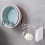 9Pack Shower Adhesive Hooks Replacement, Strong Sticker Hooks,Shower Basket Bathroom Shelf 6x14cm 4