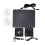 15W 12V Solar-Abluftventilator, Ventilator-Panel, angetriebener Luftabsauger mit Dual für Hühnerstall 2