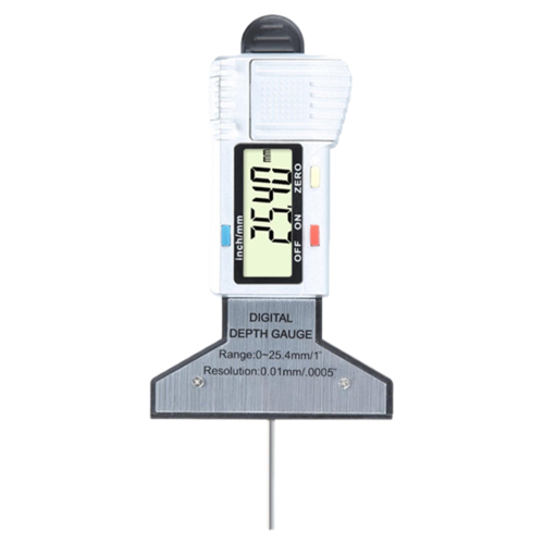 Digital Tire Tread Depth Meter-Tread Detector-Digital Gauge LCD Display-Digital 0.25.4mm Range 1