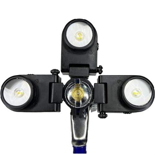 USB Rechargeable Auxiliary Searchlight Spraylighting Tool Spraypaint Lighting Paintgun Special Fill Light C 1