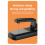 Remote Control Page Turner Camera Camcorder for EReaders+ Extenders Black 6