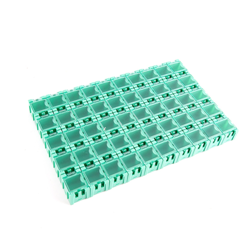 SMD SMT Elektronische Componentencontainer Mini Opbergdozen Kit Groen