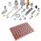 SMD SMT Elektronische Componentencontainer Mini Opbergdozen Kit Blauw 3