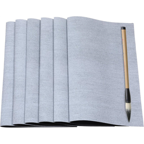Water Drawing Writing Cloth, Reusable Chinese Calligraphy Paper Traditional for Students Beginners Practicing