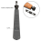 Punch Down Tool with 110 Blade Type for Ethernet Block Jack & Network Wire Cable Repair 4