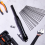Compact Air Needle Scaler with 40 Pieces 7' Descaling Needles Powered Remove Slag Rust Paint and Dirt Quickly 8