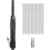 Compact Air Needle Scaler with 40 Pieces 7' Descaling Needles Powered Remove Slag Rust Paint and Dirt Quickly 2