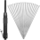 Compact Air Needle Scaler with 40 Pieces 7' Descaling Needles Powered Remove Slag Rust Paint and Dirt Quickly 9