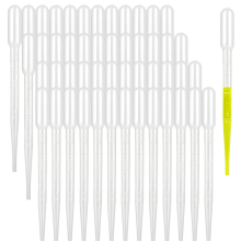 3ML Dropper Pipettes- Plastic Transfer Pipette for Lab Science, Essential Oil, DIY Art, Medicine 500PCS