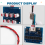 4S 6A Active Equalizer Lifepo4 Li-Ion Lithium Battery Balancer Energy Transfer Balancing Board for 4 Strings 12V 9
