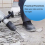 Ensemble SDS Max 24 pouces, burin plat 1 pouce, outil de retrait de carrelage pour perceuse à percussion SDS-Max 8