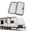 RV Baggage Door H500 W300mm Rounded Corner UV 11