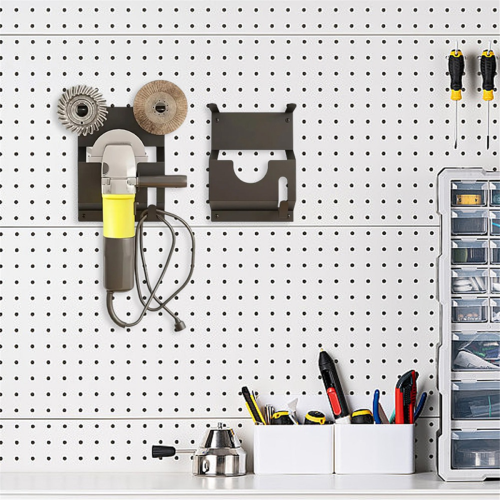 Angle Grinder Wall Storage Mount Metal Wall-Mounted Hanging Shelf Fixed Polishers Holder Stable 2