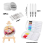 Magic Puffy Paint,3D Drawing Canvas ,Puffy Popcorn Texture Painting Kit,DIY Bubble Pens 7