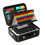 Fireproof Document Box with Combination Lock, Water Hard Case Safe for Important Documents Certificates 1