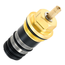 94282000 3/4-inch thermostaatkraan voor Ecostat-douches, compatibel met badvullers met meerdere gaten