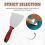 3Pcs Stainless Steel Putty Knife Wall Plastering Hand Tool Plastic Handle Blade with Soft Grip 10