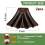 2PCS Gutter Downspout Diverter, Extensions for Rainwater Dispersal, Rain Disperser Brown 7