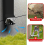2PCS Gutter Downspout Diverter, Extensions for Rainwater Dispersal, Rain Disperser Black 6