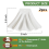2PCS Gutter Downspout Diverter, Extensions for Rainwater Dispersal, Rain Disperser White 7
