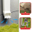 2PCS Gutter Downspout Diverter, Extensions for Rainwater Dispersal, Rain Disperser White 6
