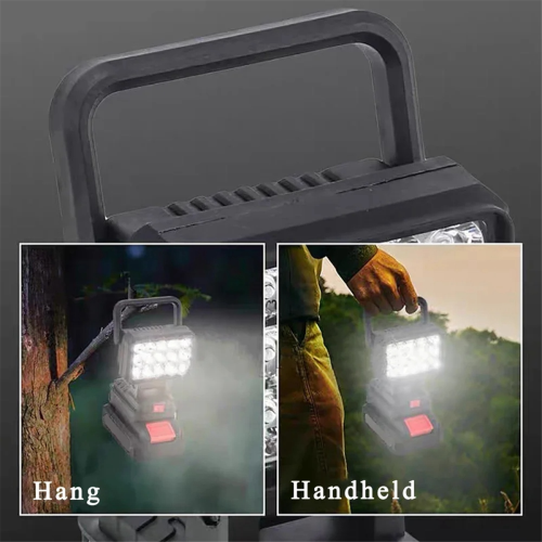 For 14.4V 18V Li-Ion Battery BL1830 LED Work Lamp Light Torch Flashlight Camping Emergency Lighting BL1430 2