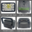 For 14.4V 18V Li-Ion Battery BL1830 LED Work Lamp Light Torch Flashlight Camping Emergency Lighting BL1430 4
