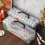 2 PCS Clear Acrylic Paint Storage Box with Handle, Portable Craft Organizer, Plastic 3