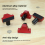2Pcs Bench Dogs,19mm Diameter Woodworking Stops with TPU Gaskets for Clamp Workbench - Workshop Tools 19mm 4
