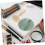 1 set printmat, houten roller, plastic schilderbenodigdheden, graveerbord 5