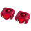 Motocross straatauto modificatie CNC stuur 28mm richting aluminium klem adapter code houder 2-pack 1