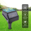 Solar Automatic Irrigation Timer Drip Water Pump Control Watering System for Garden Lawn Pot 2000mAh 7