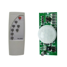 Scheda di controllo del circuito di illuminazione stradale solare con induzione del corpo umano PIR con funzione di controllo remoto 3,2 V 3,7 V