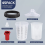 Farbbecher, HVLP-Mischbecher 27 Unzen (800 ml) Kit mit 45 und Deckelsystem, mit Haltering 4