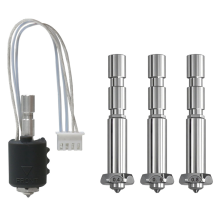 Pour 3 buses Max Hotend à changement rapide en acier trempé 0,4/0,6/0,8 Accessoires