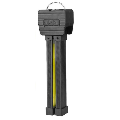 Posing Lamp Portable LED Light Aluminum Alloy Folding Flashlight Hangable for Camping Stage
