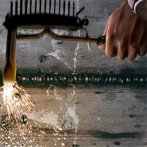 Spring Handle Brush Welding Hammer for Household Use, Knocking Slag, Rust Removal 2