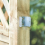 Fence Panel Clips Trellis U Clip Bracket for Timber Posts, Secure or RefixPanel Galvanised Fencing 44mm 7