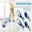 Lot de 4 sangles réglables pour échasses, fixation confortable pour pieds, pièce de rechange 5