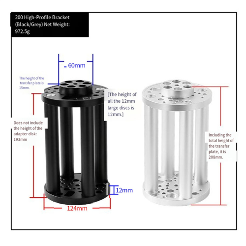 200 Altitude Sensor for AM5 Equatorial Telescope CEM40 TC40 Extension Column Astronomical Accessories,A 2