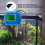 Online PH/EC-monitormeter Acidometer 2 in 1 EC voor aquarium Multi-parameter waterkwaliteit EU-stekker 7