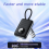 2 in 1 Wireless Carplay Adapter Smart Dongle für Auto Android Auto Verdrahtet zu Weiß 3