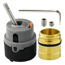 RP50587 für Einzelgriff, für Küchen- und Toilettengriff-Wasserhahnventil, inklusive RP51503 Motorhaubenmutter