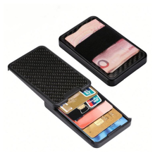 Card Holder Men RFID Wallet Carbon Fiber Simple Suitable for Credit Bank Business ID