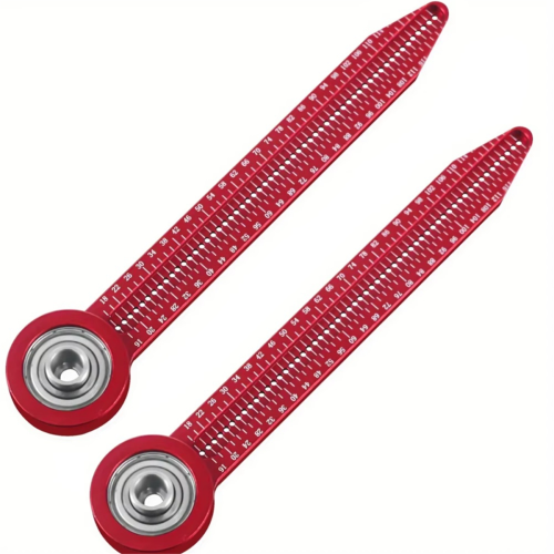 Woodworking Circular Drawing Ruler, Fixed Point Marker, Adjustable Measurement Tool 1